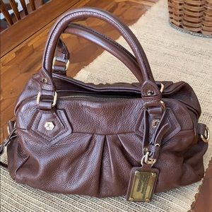 Marc Jacobs leather tote satchel. Small - pls see photos. No crossbody strap.